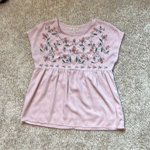 Dusty pink polagram top. Only worn twice!